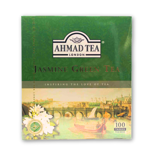 Ahmadtea Jasmine Green Tea Bagged 100Bags