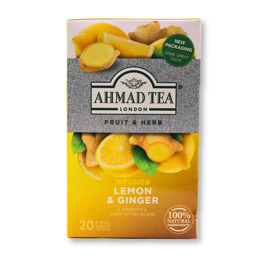 Ahmadtea Lemon & Ginger 20Bags