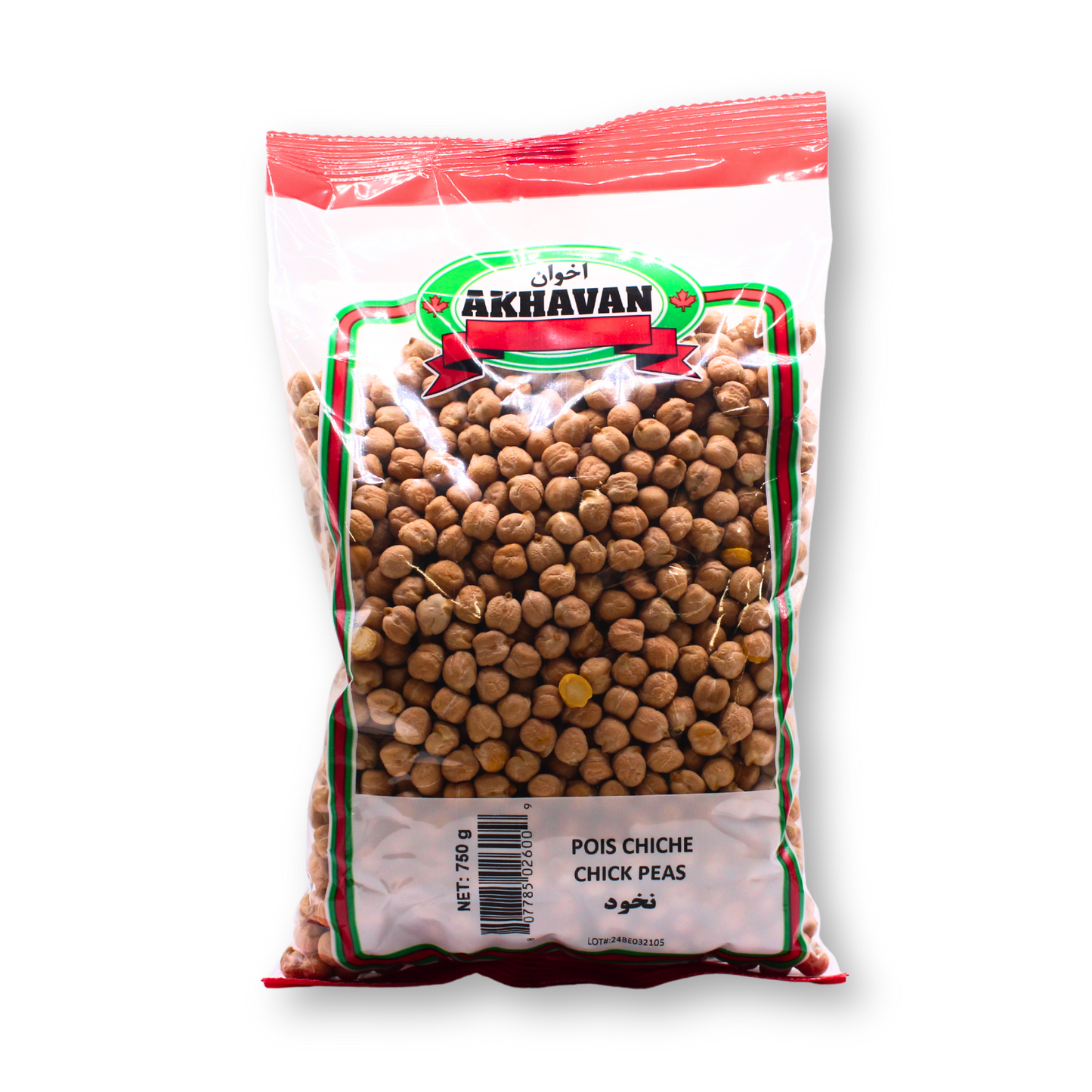 Akhavan Chick Peas 750g