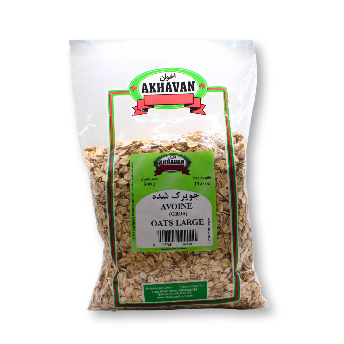 Akhavan Large Oats 500g