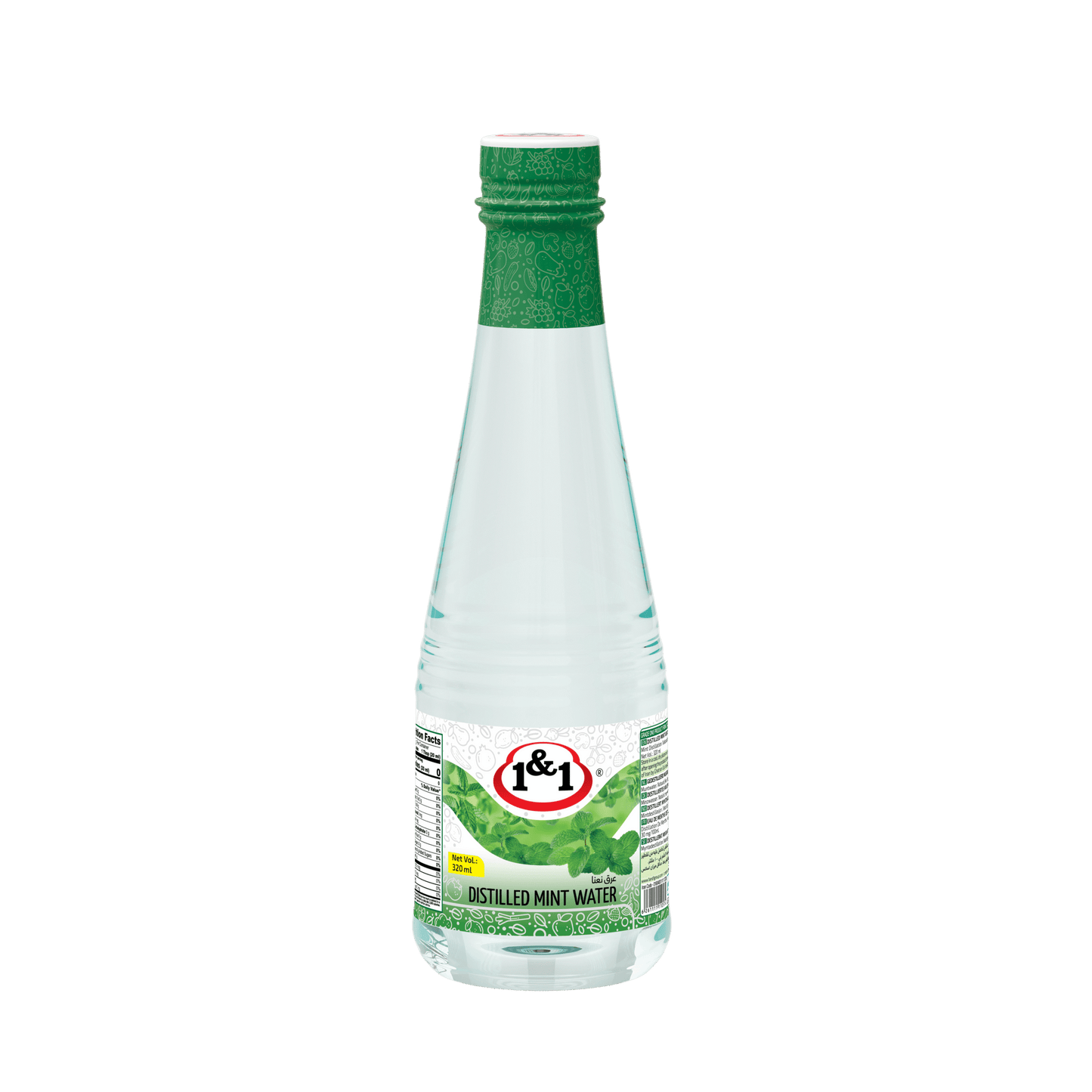 1&1 Mint Distilled Water 330g