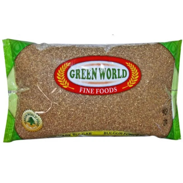 Green World Dark Bulgur #1 2lb