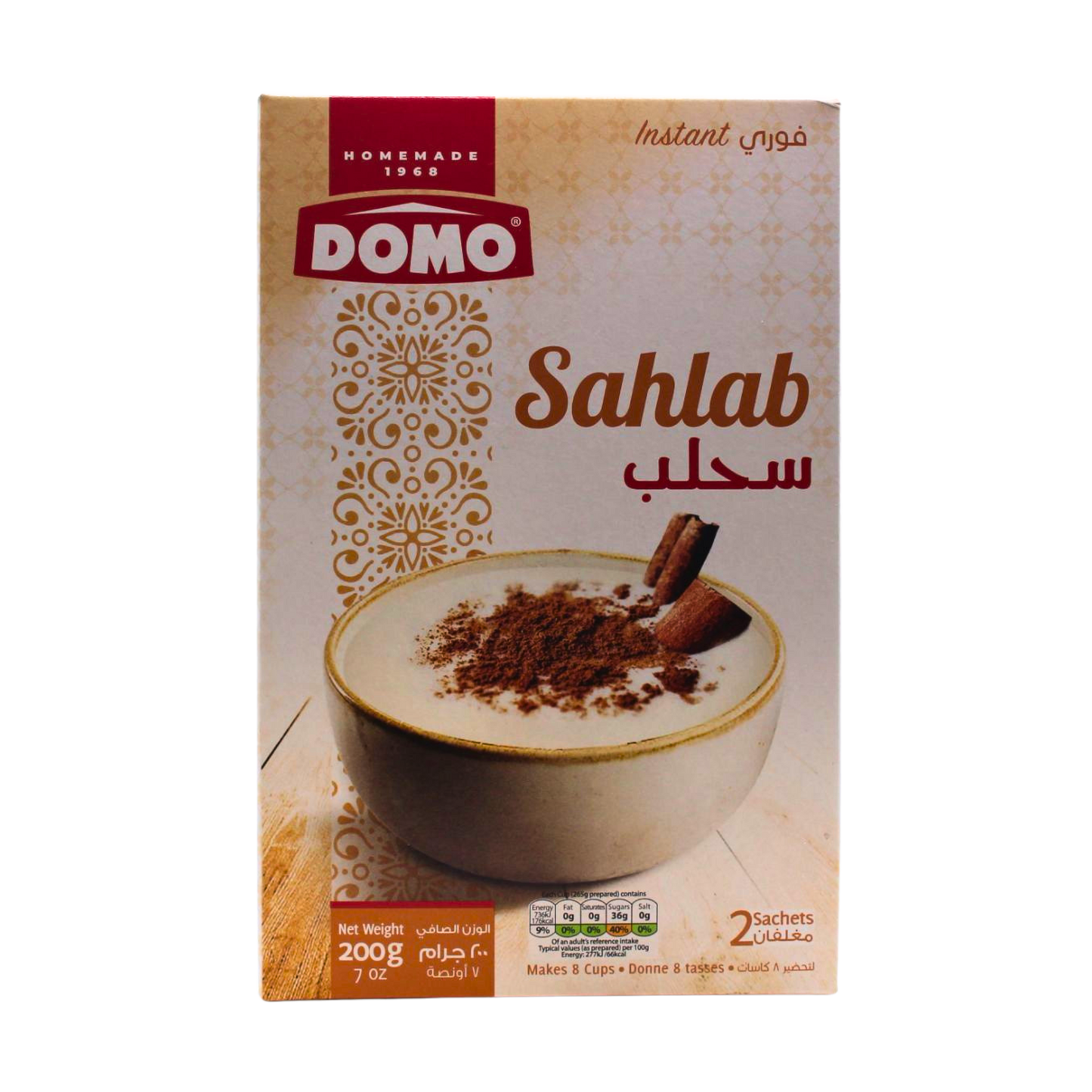 Domo Sahlab Pudding Mix 200g