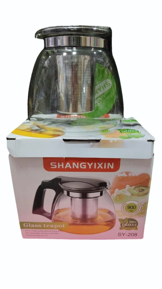 قوری شیشه‌ای ۱۵۰۰ میلی‌لیتری