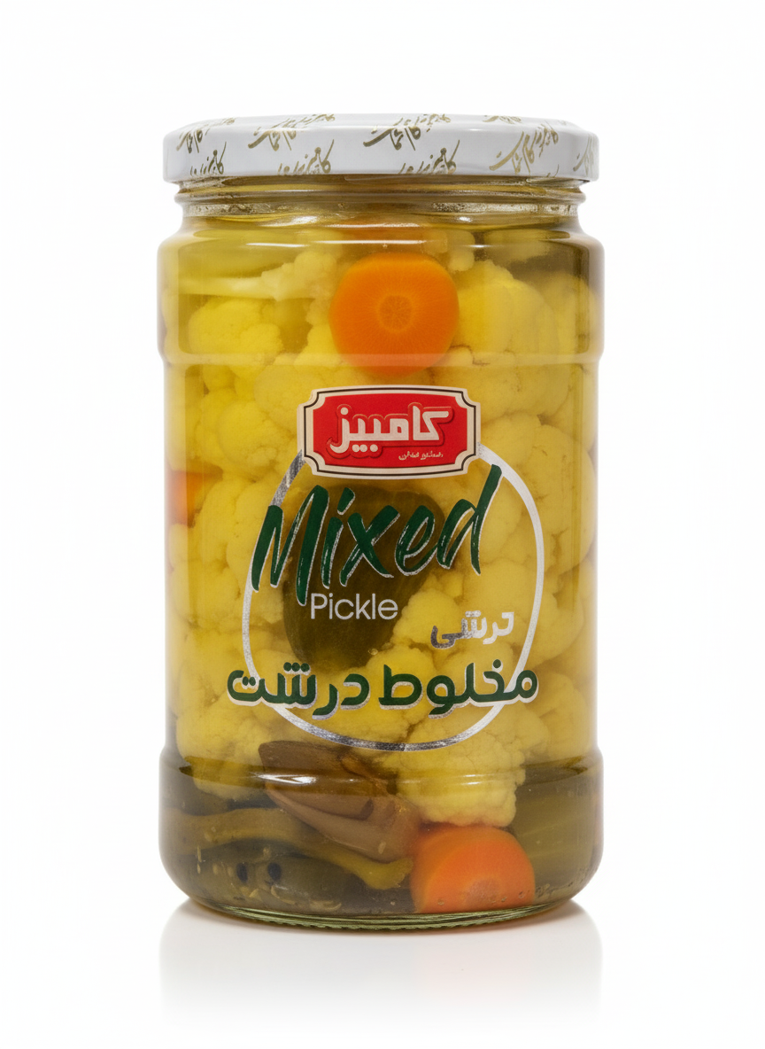 ترشی مخلوط سبزیجات - 670 گرم