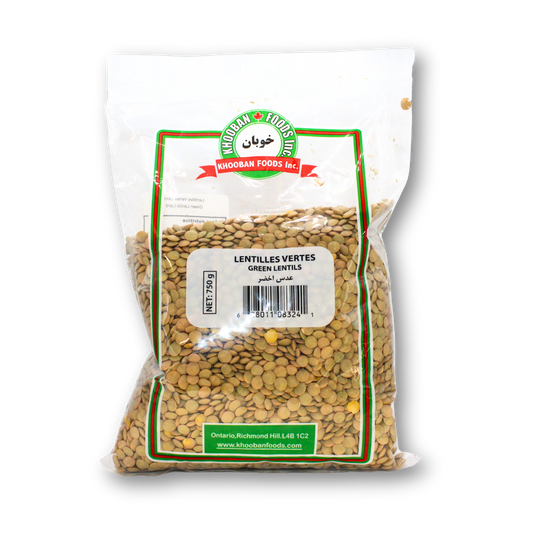 Khooban Green Lentils 750g