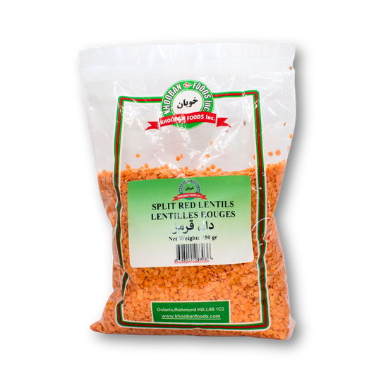Khooban Split Red Lentils 750g