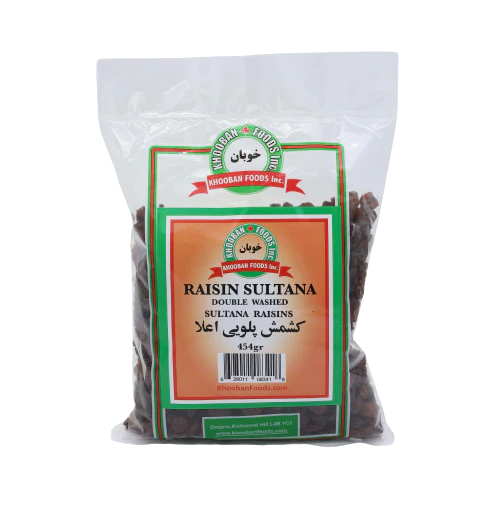 برنج و کشمش شسته شده ۴۵۴ گرم