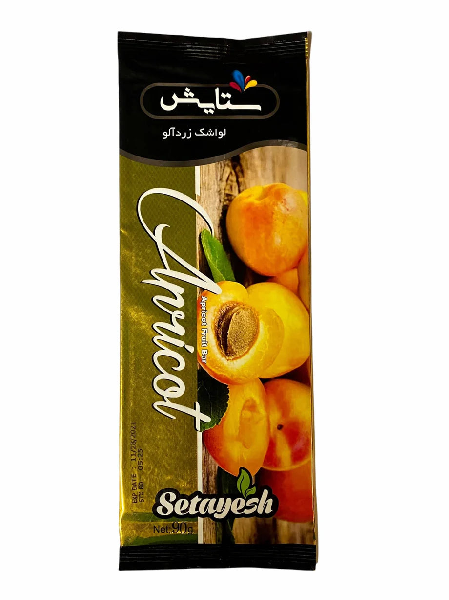 بار میوه زردآلو ۹۰ گرم