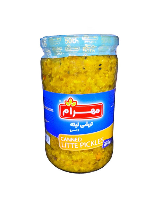 Mahram Canned Litteh Pickle 660g