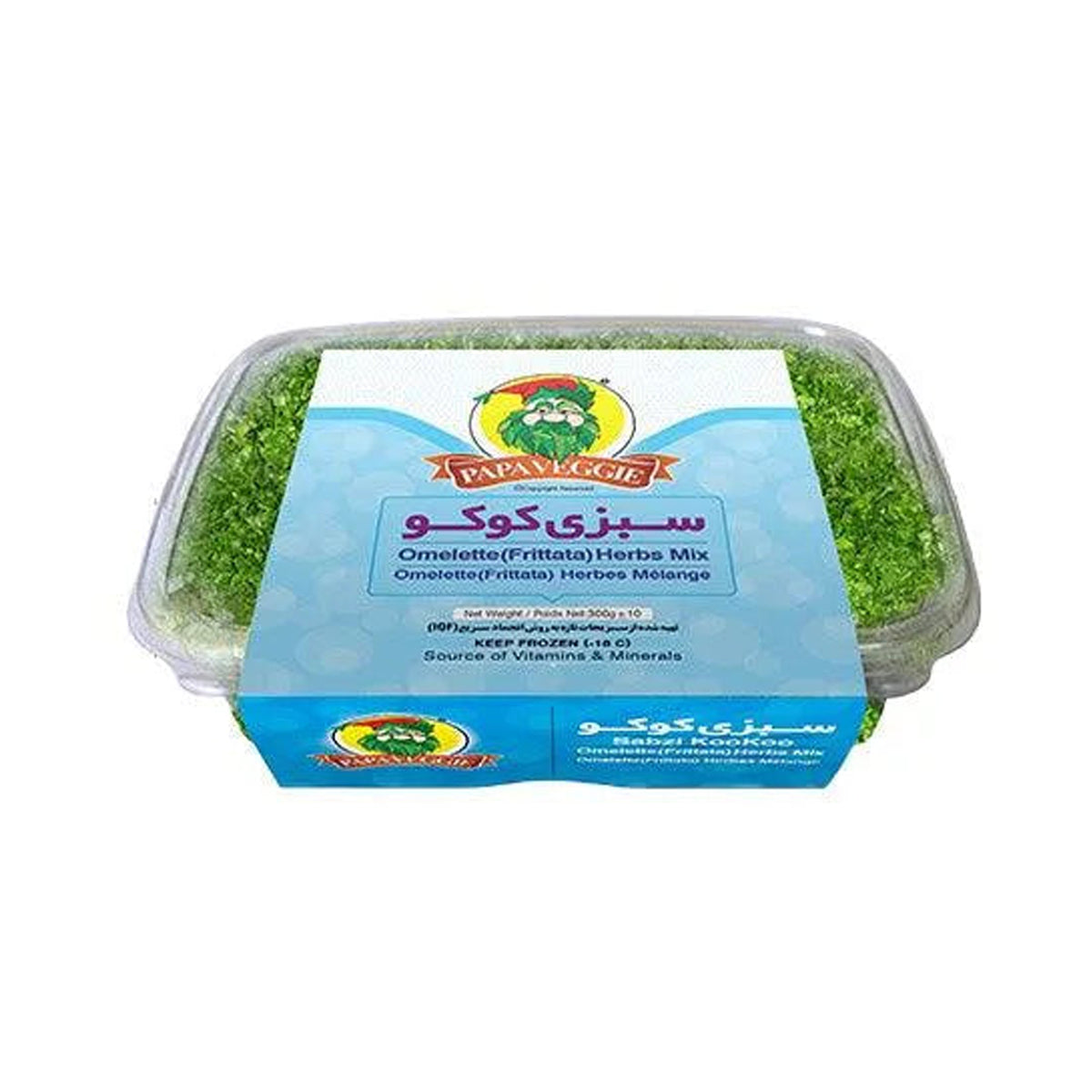 Papa Veggie Kuku Veggie Omlette 300g
