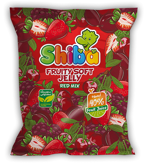 Shiba Fruitysoft Jelly 160g