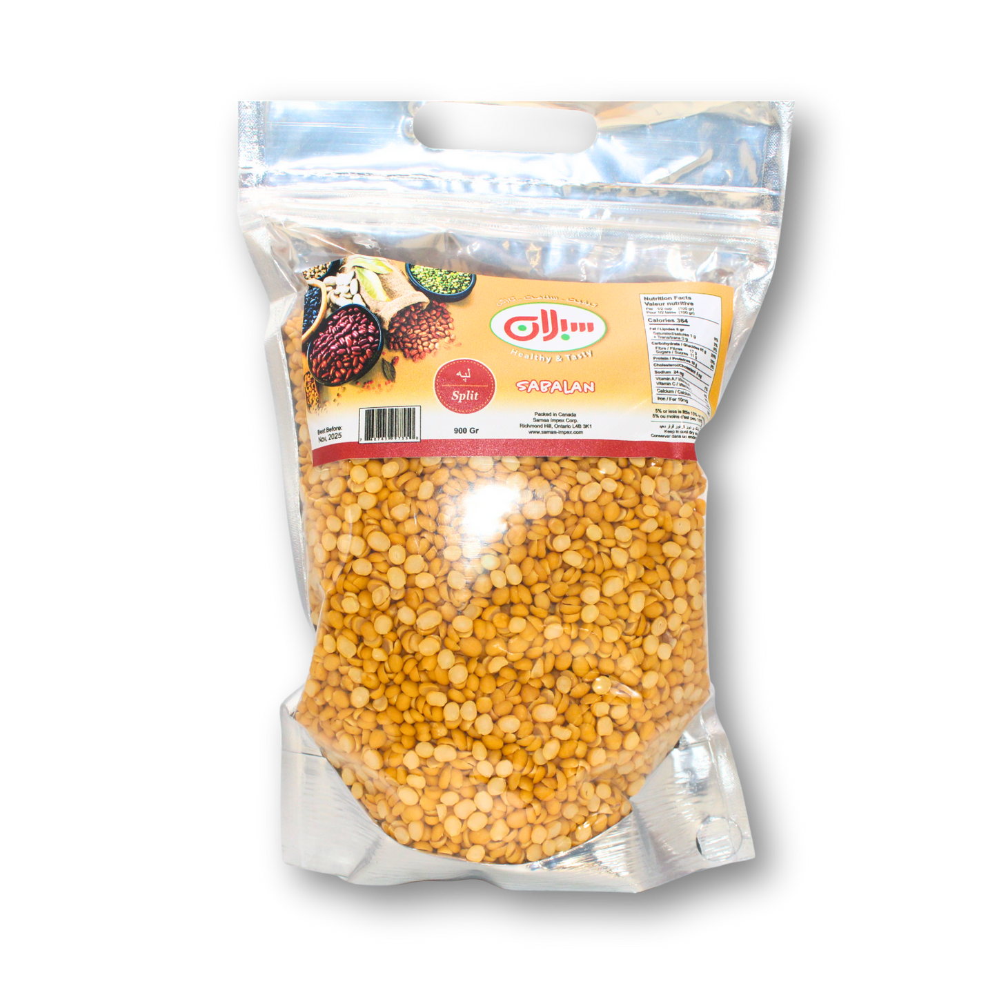 Sabalan Split Yellow 900gr