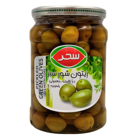 Sahar Green Olives Pickled 640g