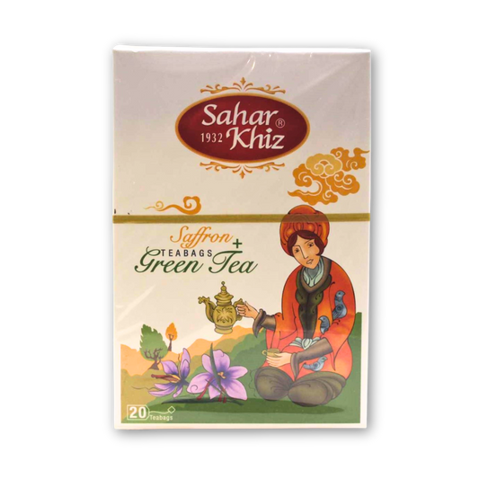 Saharkhiz Green Tea Saffron Teabag