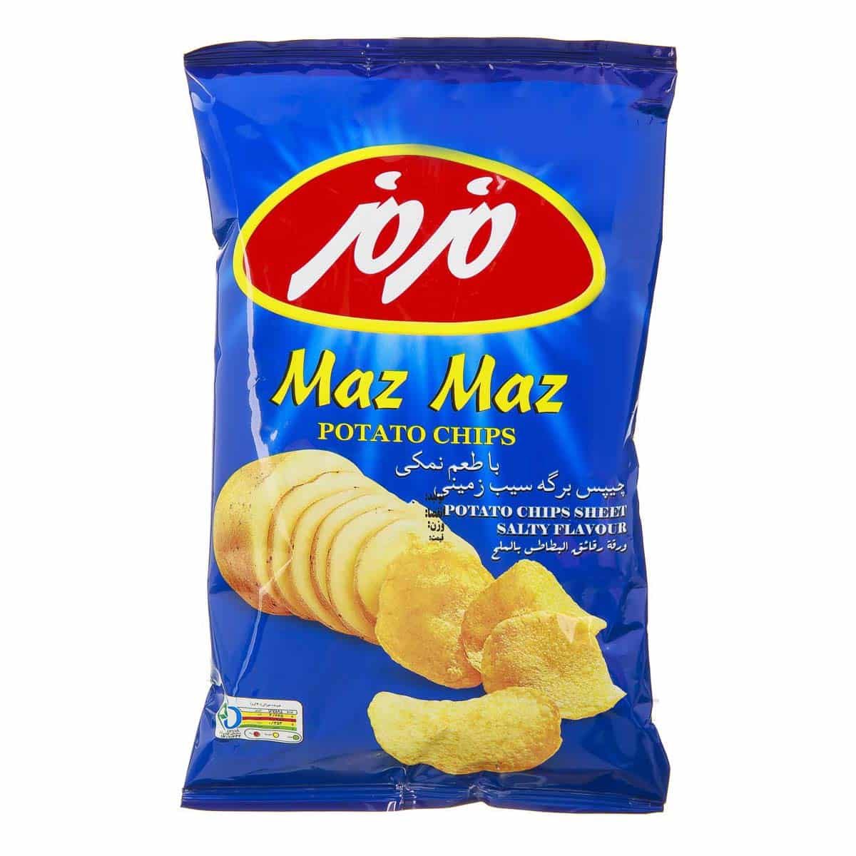Maz Maz Salty Chips 114g