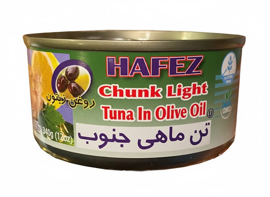 Hafez Light Tuna in Olive Oil 340g
