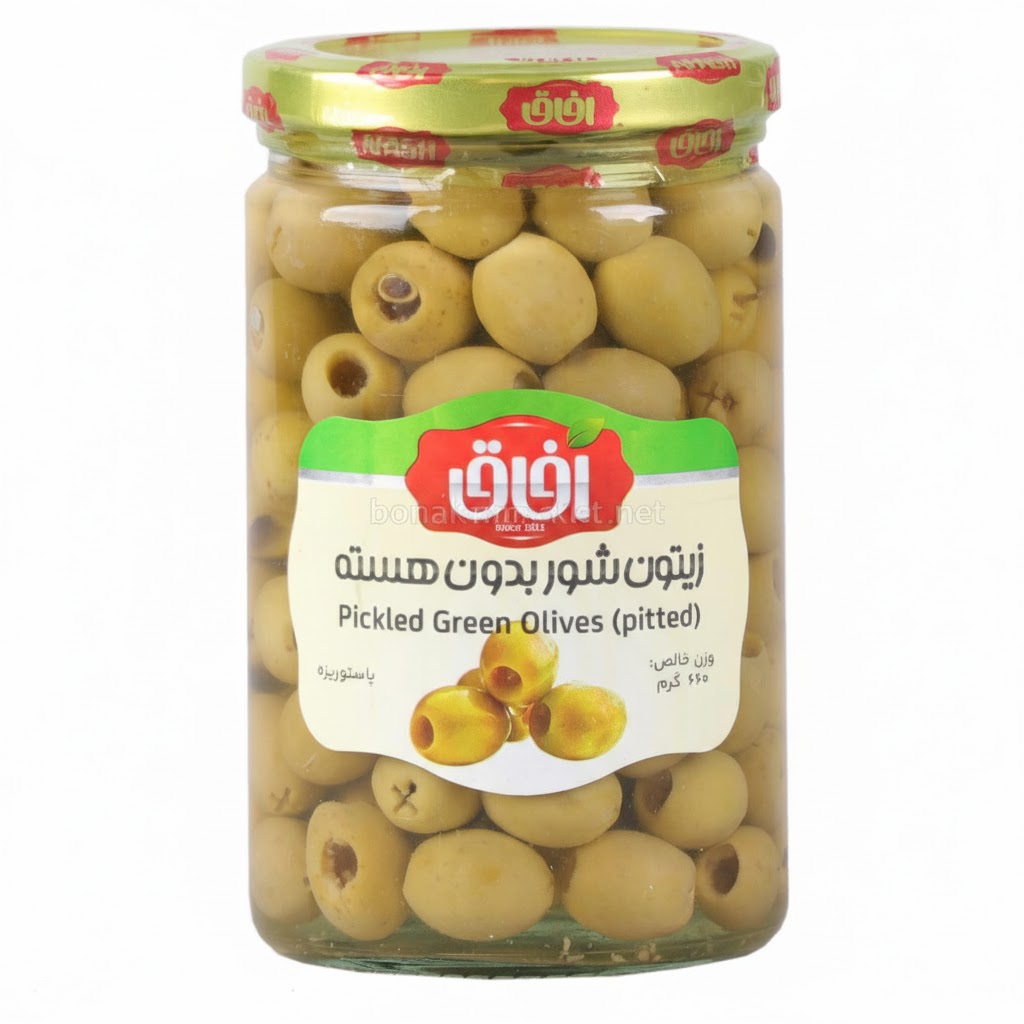 Afagh Salty Olives without Core 680g