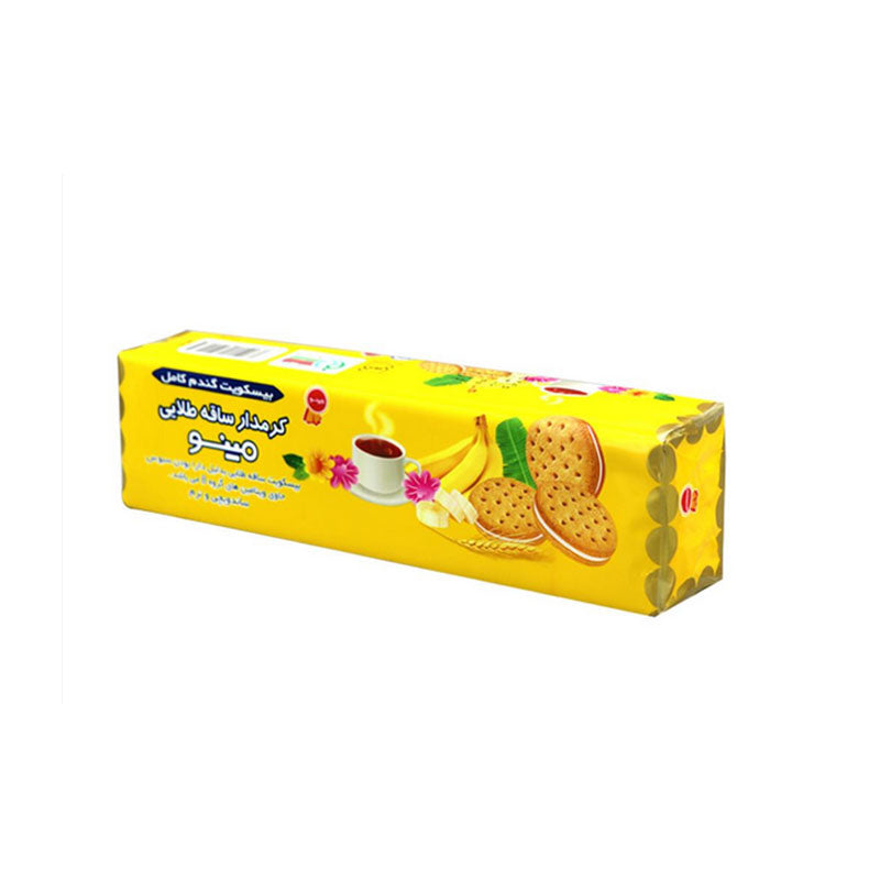 Minoo Saghe Talaei Cream Biscuit Banana